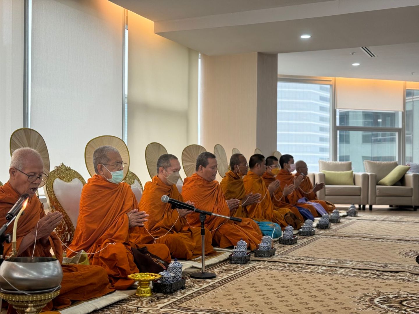 泰国LRC医院诵经祈福法会