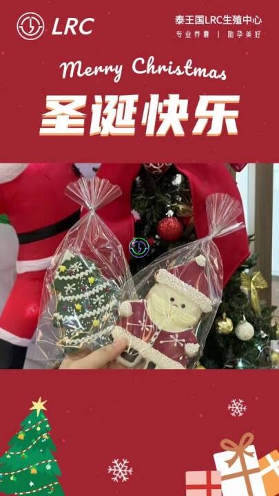 偷偷装扮，给LRC加一点圣诞魔法节日快乐，好孕常伴～